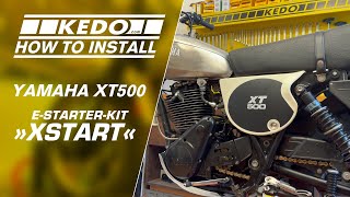 How to install the XT500 EStart Kit [upl. by Anitsirhk]