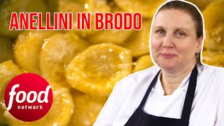 MichelinStarred Chef Angela Hartnett Makes An Authentic Anellini In Brodo  My Greatest Dishes [upl. by Augie769]