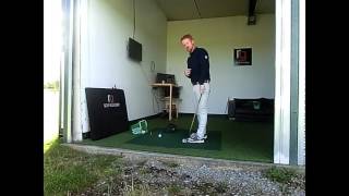 Golf Drill to Stop Hitting Fat Shots or Chunks [upl. by Bronny75]