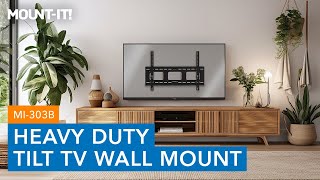 Heavy Duty Tilt TV Wall Mount  MI303B Features [upl. by Suivatal]