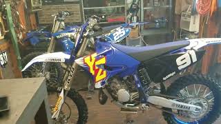 111 VForce 4R Review amp compare to stock reeds Track Test amp Tune on a YZ125 At 74MX Braaap [upl. by Ramej]