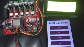 5 channel light automation board with web UI [upl. by Bathsheeb9]