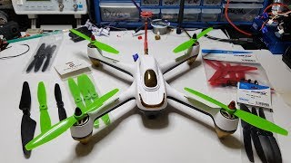 Hubsan H501S Different Props amp Camera Angle [upl. by Anelegna323]