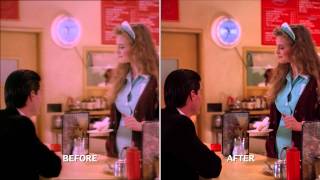 TWIN PEAKS THE ENTIRE MYSTERY  Series Restoration Comparisons [upl. by Dail618]