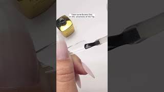 GelX application step by step🥰 apresgelx apresnail apresapresgelcouleur [upl. by Ardnauq698]