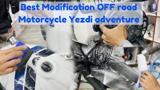 fully loaded OFF road Motorcycle Yezdi adventure 2024 new Yezdi adventure [upl. by Cloots741]