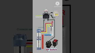 Submersible Pump connection submersiblepump submersiblepump watermotor sorts [upl. by Neztnaj]