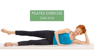 Pilates Exercise Side Kick  Pilates Anytime [upl. by Refinney]