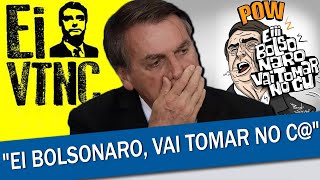 ESTUDANTES DA UFSM XINGAM BOLSONARO APÓS RETORNAREM ÀS AULAS PRESENCIAIS [upl. by Rianon567]