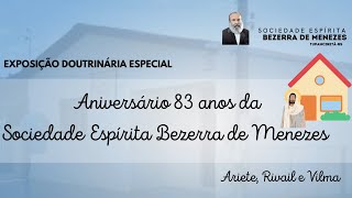 LIVE ESPECIAL ANIVERSÁRIO 83 ANOS SEBM [upl. by Terti]