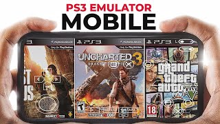 Finally PS3 Emulator Possible On Mobile Play PS3 Games Like GOW 3 Uncharted Last of Us [upl. by Maible957]