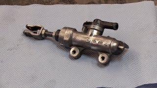 Delboys Garage Hayabusa Day 15 quotRear Brake Master Cylinder Rebuildquot [upl. by Karlen]