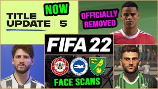 New FIFA 22 Confirmed News  Title Update 5 Real Faces Greenwood Removed amp More [upl. by Groscr]