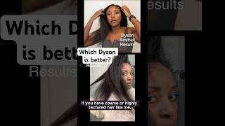 Comparing Dyson Nural to the Airwrap and Airstrait hair dyson blowout blackhair curlyhair [upl. by Lajet]