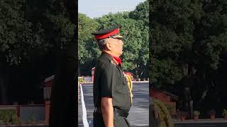 Commandant taking salute at Indian Military Academy [upl. by Wampler]