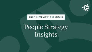 HR Business Partner Interview Questions People Strategy Insights [upl. by Nanyt]