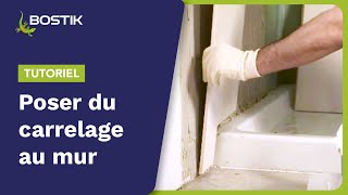 Tutoriel  Comment poser du carrelage au mur  Bostik [upl. by Yerfej]