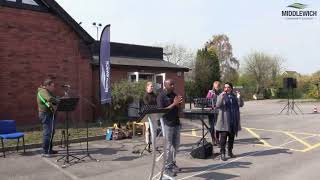 Middlewich Community Church Sunday Service 18 04 2021 [upl. by Adilem]