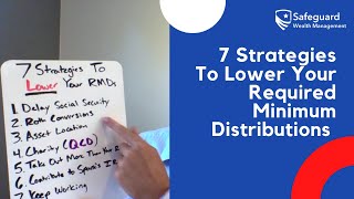 7 Strategies to Lower Your RMDs [upl. by Markson]