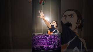 Asahi counter 👿👿 karasuno vs deta denk 😮‍💨😮‍💨  anime kageyama youtubeshorts ytshort [upl. by Nilloc]