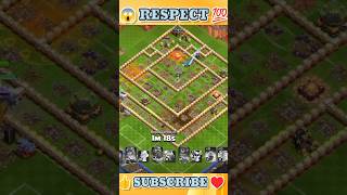 What A COMBO TROOPS 😱 COC ClashOfClans SuperCell Clasher [upl. by Ahsoyek381]