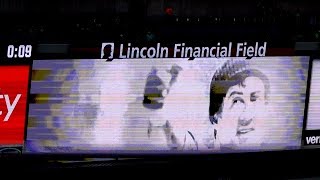 Rocky Balboa Intro Video Played at all 2017 Philadelphia Eagles Home Games [upl. by Wilton]