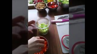 Salate im Glas Weight Watchers [upl. by Stallworth723]