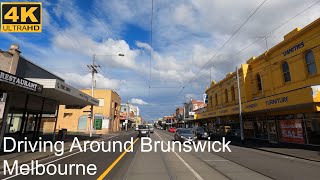 Driving Around Brunswick  Melbourne Australia [upl. by Kaliope]