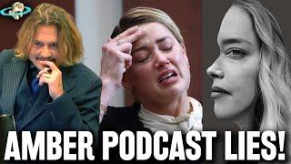 CAUGHT Amber Heard Behind DISGUSTING New Podcast HITPIECE Against Johnny Depp and US [upl. by Laira]