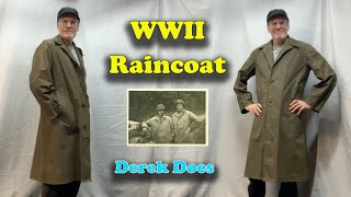 WWII US Raincoat [upl. by Scheck]