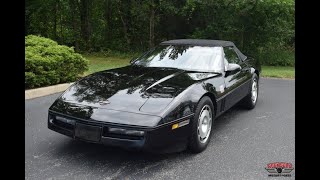 L98 57L V8 Powered 1986 Chevrolet Corvette Pace Car Edition Test Drive [upl. by Nilerual301]