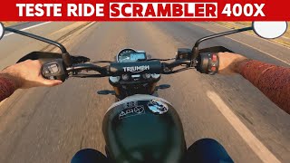 Test Ride Scrambler 400 X [upl. by Neelrihs]