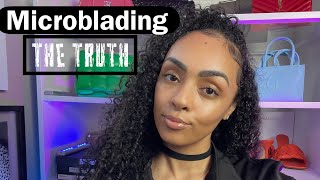 The Truth About Eyebrow Microblading [upl. by Darees62]