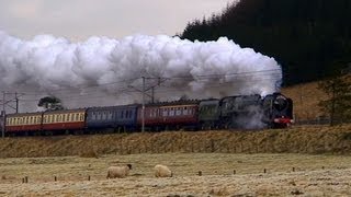 BR Standard 8 Pacific 71000 Duke Of Gloucester Blitzes Beattock Bank at 57mph 2008 [upl. by Frisse497]