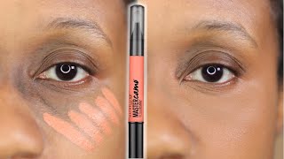 FULLY COVER DARK CIRCLES using Orange color corrector  Testing Maybelline Color Corrector [upl. by Enyleve]