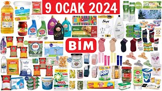 BİM 9 OCAK 2024  GIDA TEMİZLİK ÜRÜNLERİ  BİM KAMPANYALARI  BİM İNDİRİM  Bim Aktüel [upl. by Cesar]