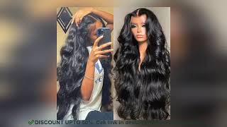 ✔️Best 30 40 Inch 13x4 13x6 HD Body Wave Lace Front Wig Pre Plucked Loose Wave Lace Fro [upl. by Nawk608]