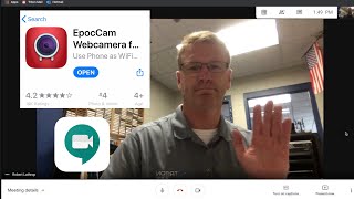 Use EpocCam to turn your smartphone into an HD WIFI webcam or document camera [upl. by Bandler]