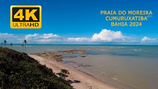 【4K】WALK Mirante Praia do Moreira CUMURUXATIBA  Bahia Brazil [upl. by Constancia493]