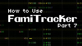 How to Use Famitracker Part 7  DPCM Channel Basics [upl. by Jaycee]