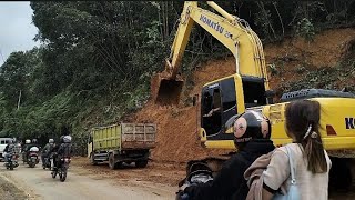 SEMOGA Warga yang MENOLAK JALAN TOL MENONTON🤕 2023 LONGSOR PALING PARAH LINTAS SUMBAR RIAU [upl. by Uno]