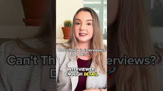 Recruiters Tips  Cant Think in Interviews DO THIS [upl. by Kall800]