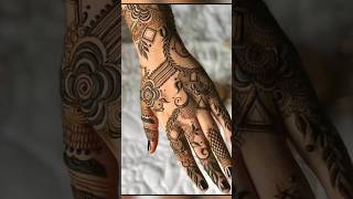 Very semple amp easy back side💕💕 mehndi ka designmehndi shortvideo shorts ytshorts mehndiart new [upl. by Annaoj844]