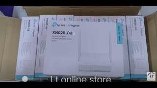 TPLink XN020G3 V220 300Mbps Wireless N Gigabit Gpon Router [upl. by Shantha]