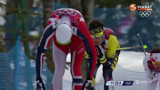 Längdskidor OS Sotji  30km Skiathlon Herrar [upl. by Ginevra]