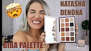 NATASHA DENONA BIBA PALETTE  Worth it or Dupeable [upl. by Akoyin862]