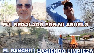 les PLATICO MI HISTORIA  HACIENDO LIMPIEZA EN EL RANCHO  FUI AL RIO [upl. by Libnah]