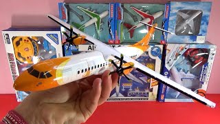 UNBOXING BEST PLANES Boeing 757 737 787 Airbus 350 380 BELUGA DHL Portugal USA India models [upl. by Nosnorb]