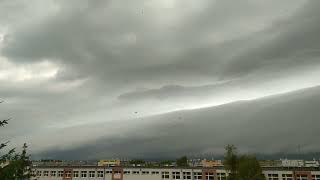 Shelf Cloud Bydgoszcz Poland July 2023 [upl. by Waine704]