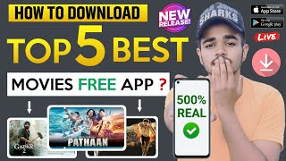 Top 5 Best Movie Apps 2024  New Best Movie App  Movie Download App  Movie Download Website  2024 [upl. by Enail659]